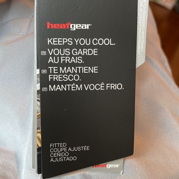 Under Armour Heat Gear Grey Shorts - Picture 4 of 7